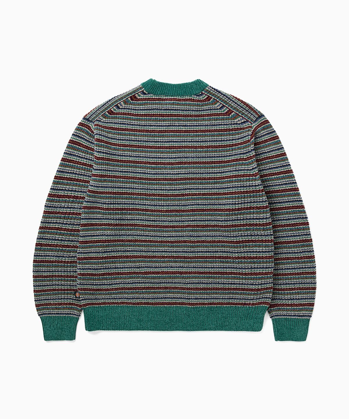 디키즈(DICKIES) 벨루아 스트라이프 니트 Green