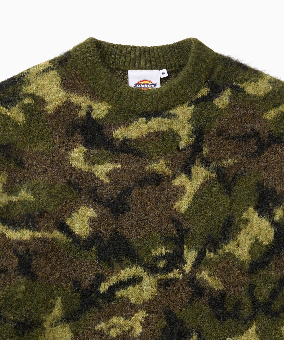 디키즈(DICKIES) 베이직 헤어리 니트 Camo