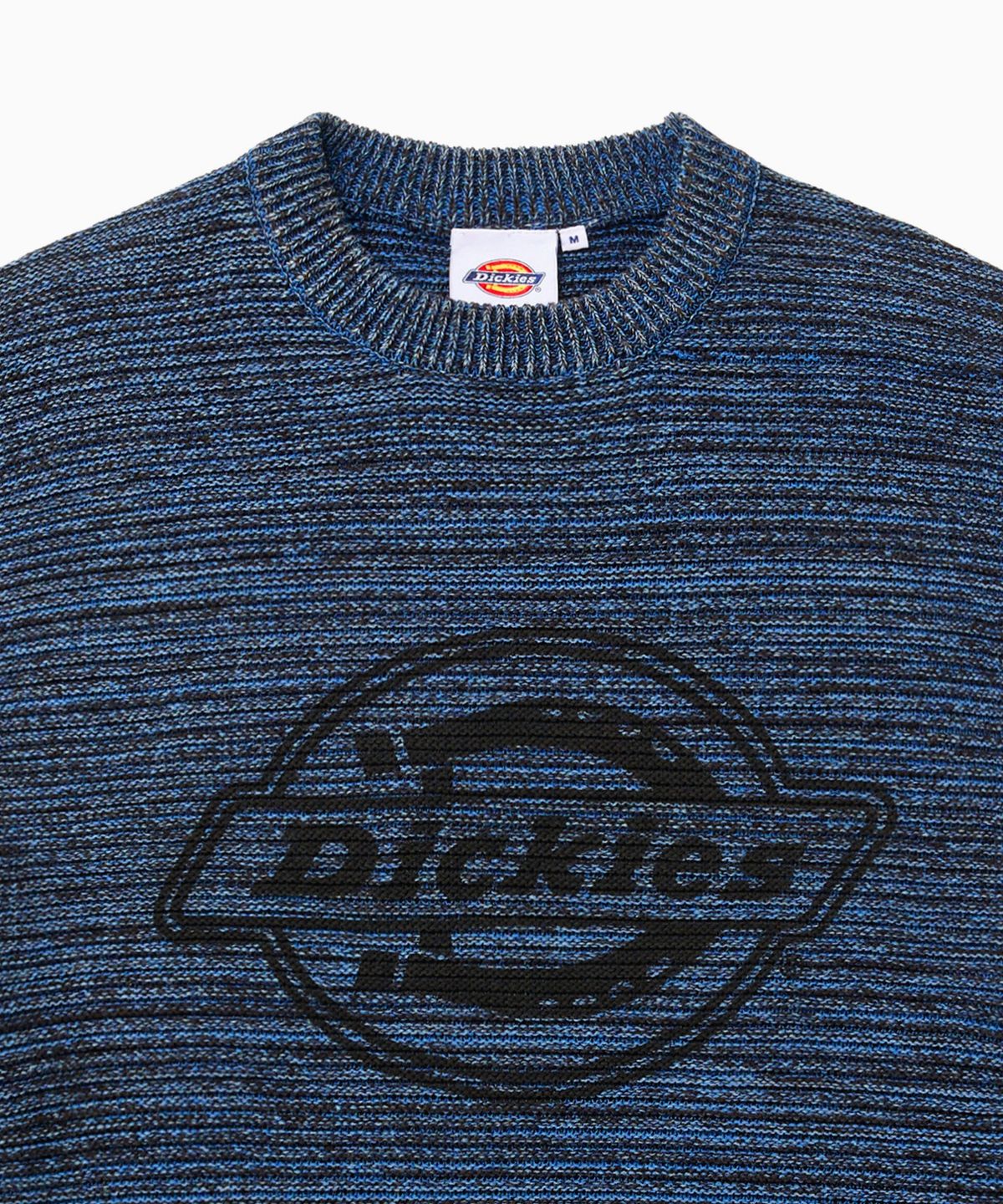 디키즈(DICKIES) 워시드 인디고 모노로고 니트 Indigo