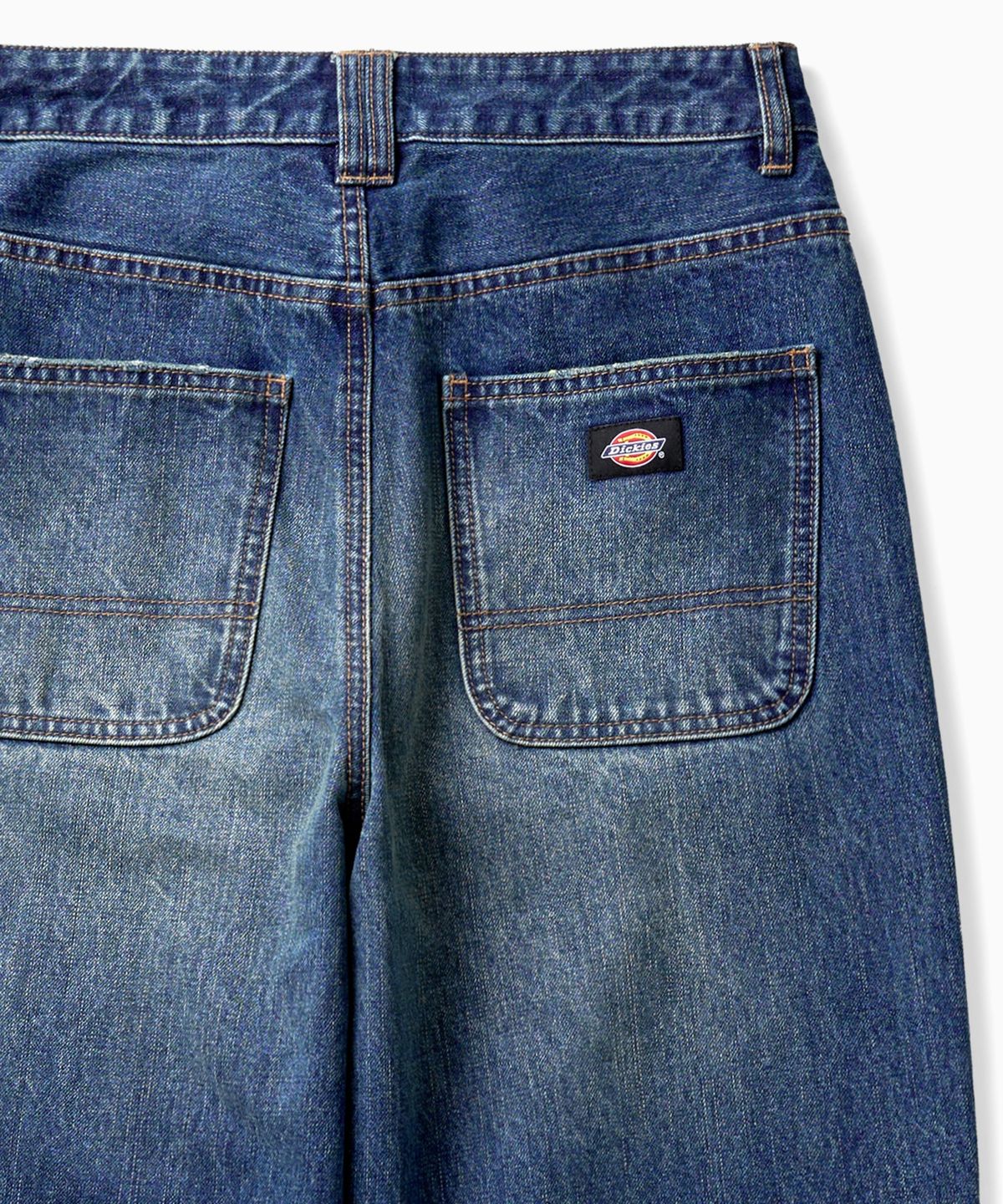 디키즈(DICKIES) 오일 워시드 데님 팬츠 Medium Denim