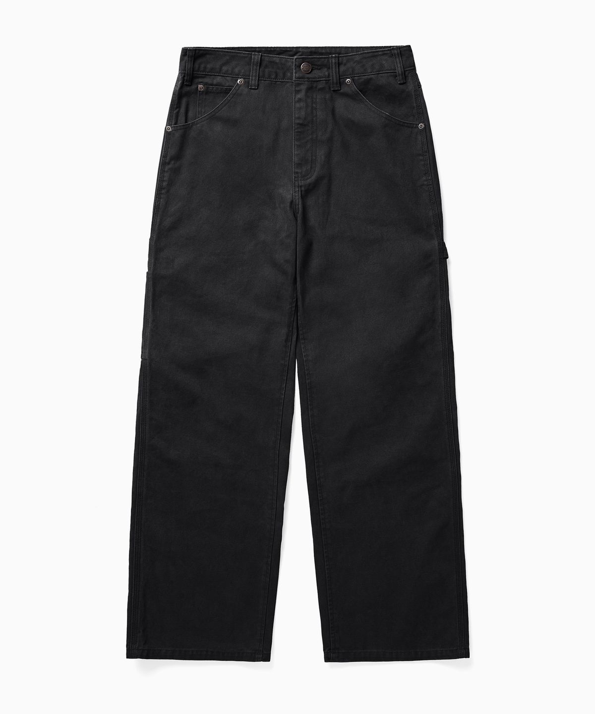 디키즈(DICKIES) 와이드 1939 덕 캔버스 카펜터 팬츠 Black