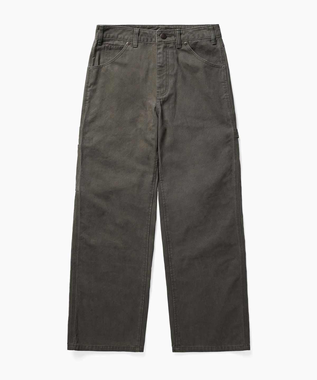 디키즈(DICKIES) 와이드 1939 덕 캔버스 카펜터 팬츠 Moss Green