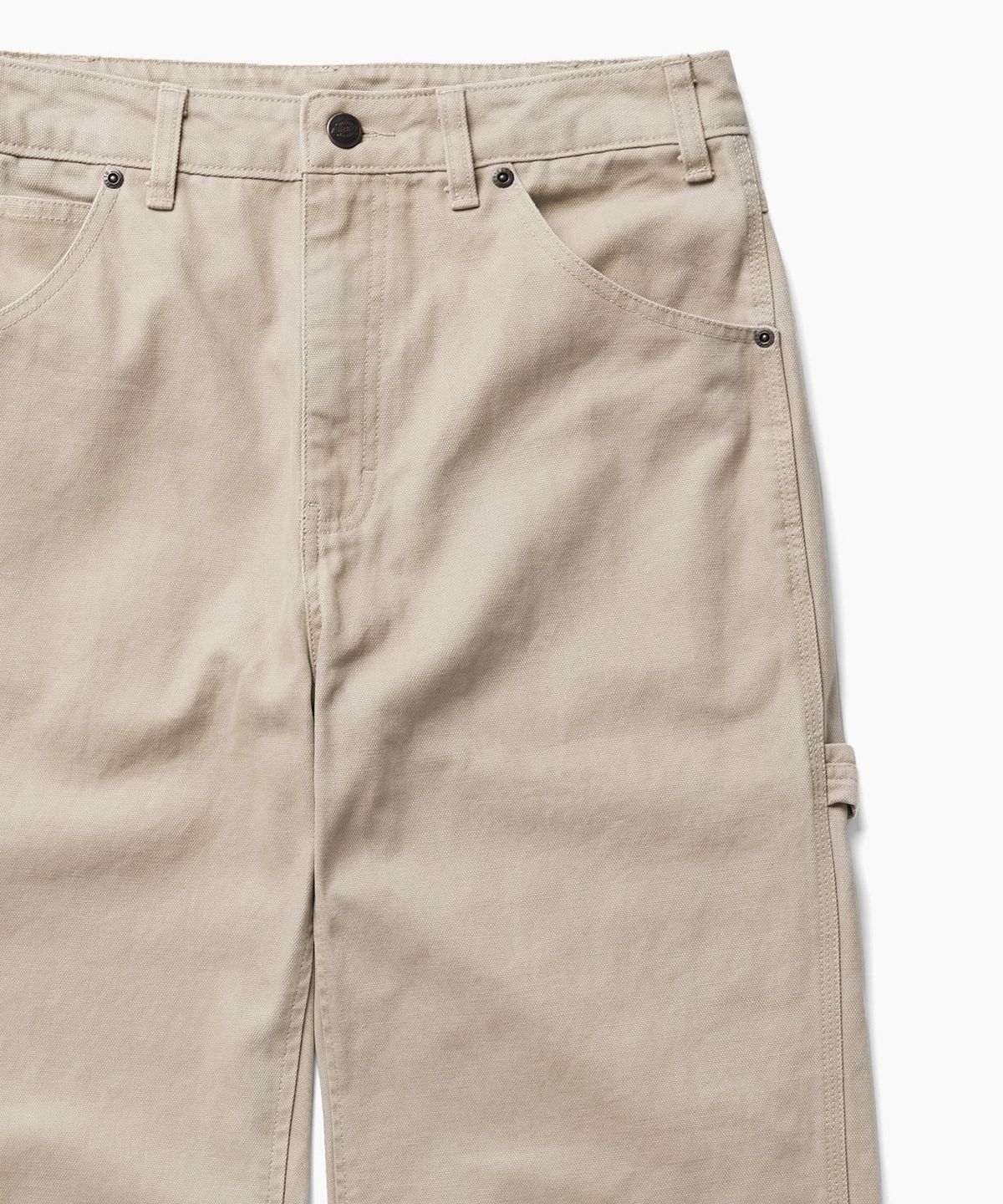 디키즈(DICKIES) 와이드 1939 덕 캔버스 카펜터 팬츠 Desert Sand