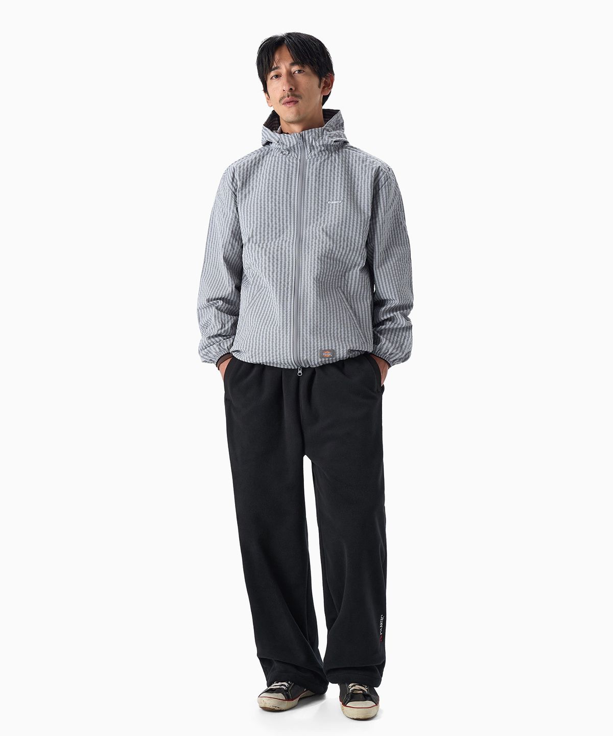 디키즈(DICKIES) 폴라텍 릴렉스드 플리스 팬츠 Black