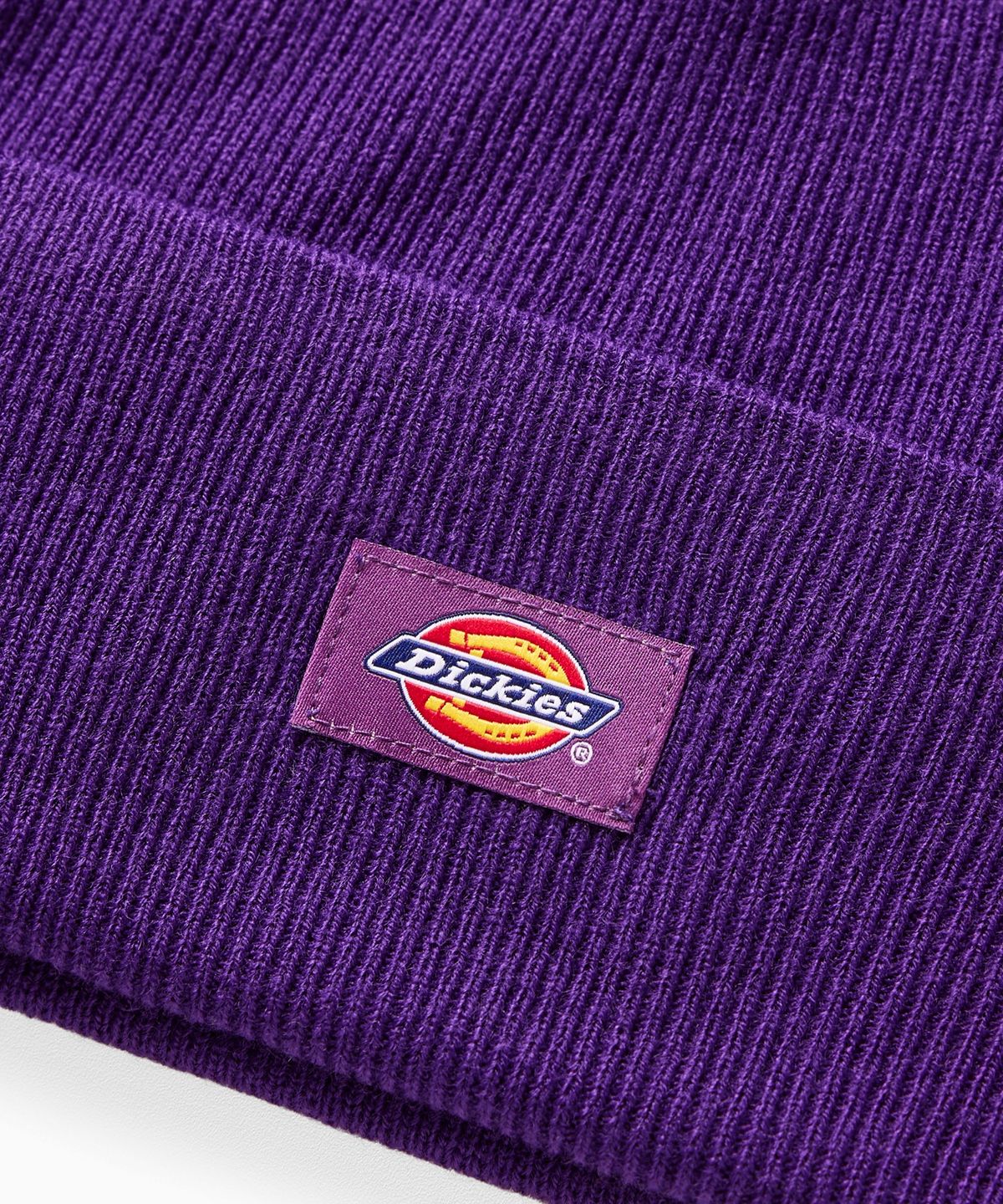 디키즈(DICKIES) 베이직 로고 비니 Purple