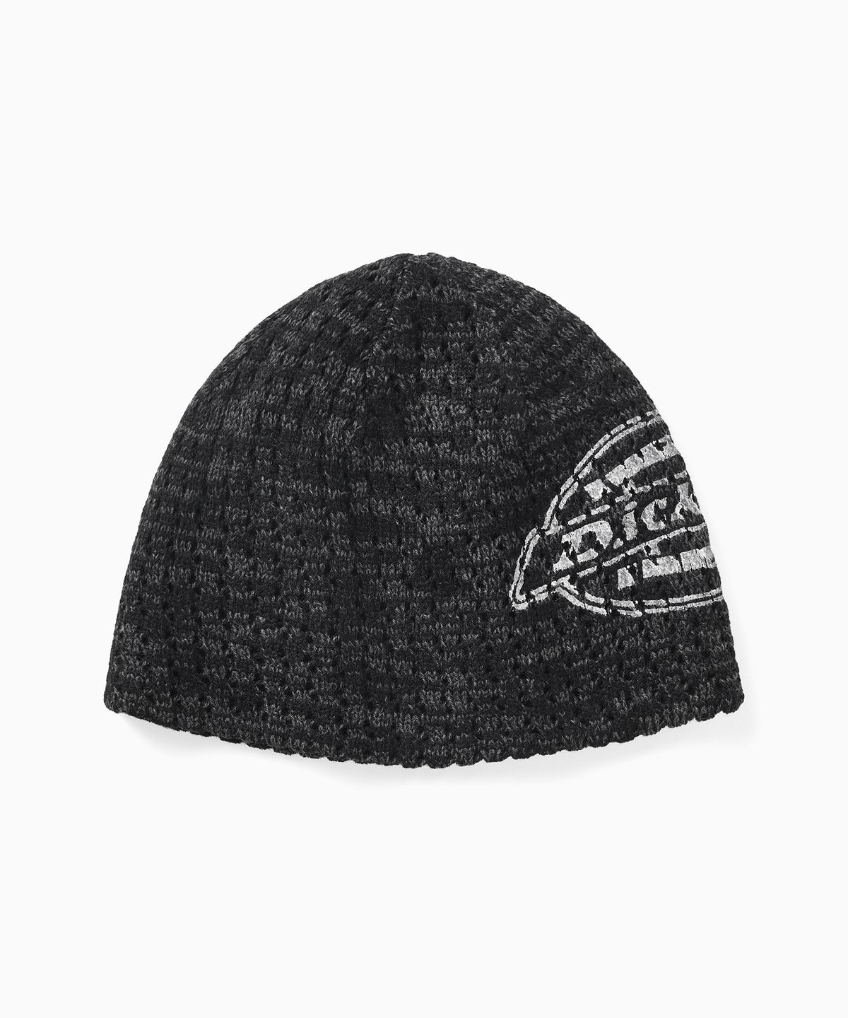디키즈(DICKIES) 스컬캡 와플 니트 비니 Black