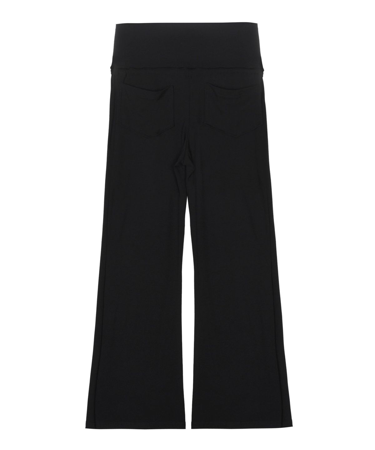 닉앤니콜(NICK&NICOLE) FOLD WIDE PANTS_BLACK