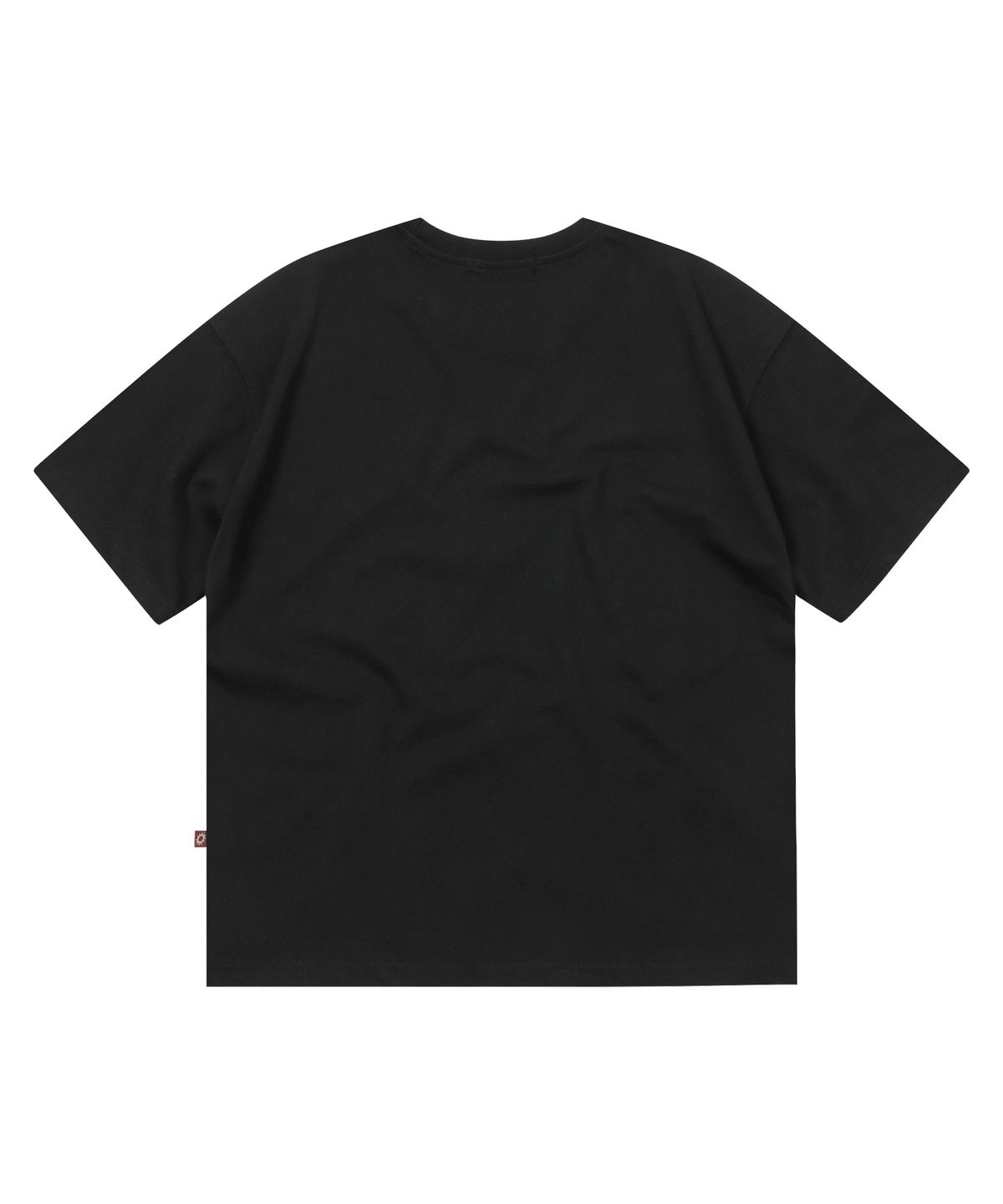 에스이에스티(S'EST) Side Slit Bio Crop T-shirts Black