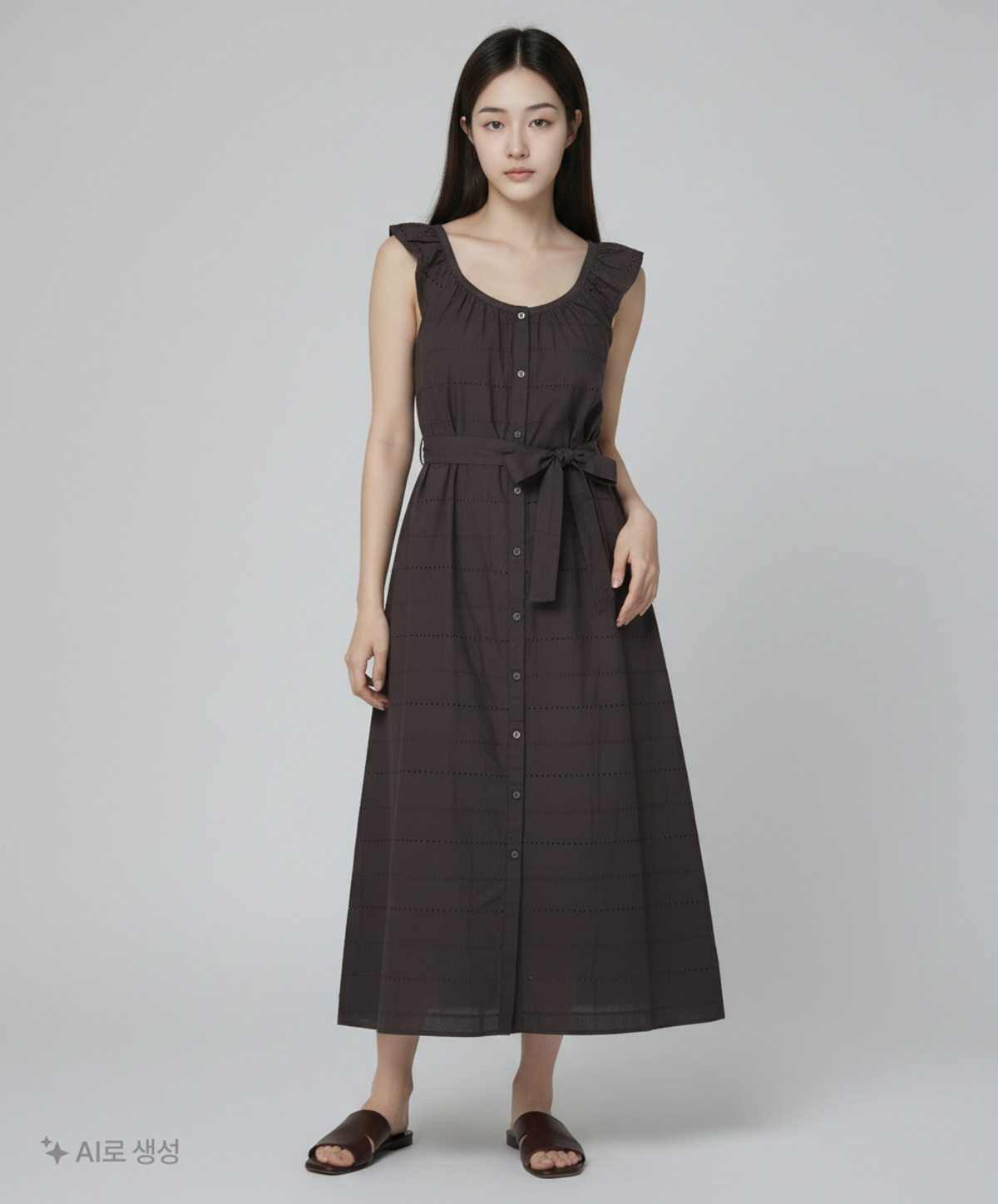 유니클로(UNIQLO) 미디 원피스 S