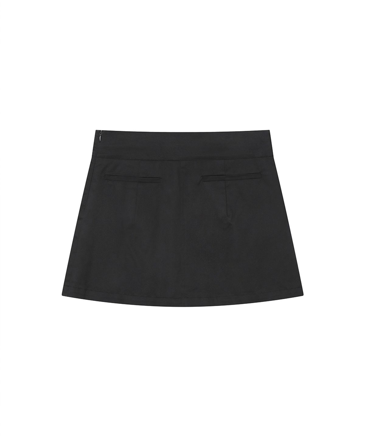 미세키서울(MISEKI SEOUL) [레이 PICK] Hidden layered pleats mini skirt BLACK