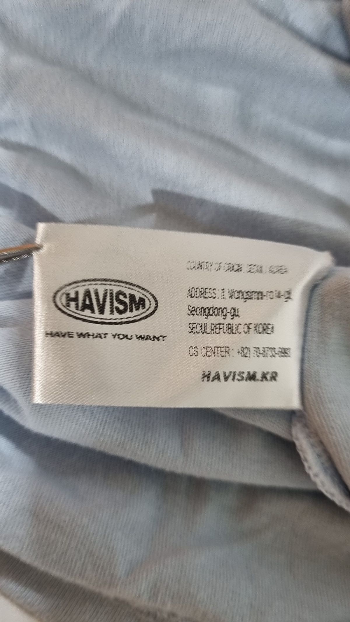 해비즘(HAVISM) 반소매 티셔츠 2XL