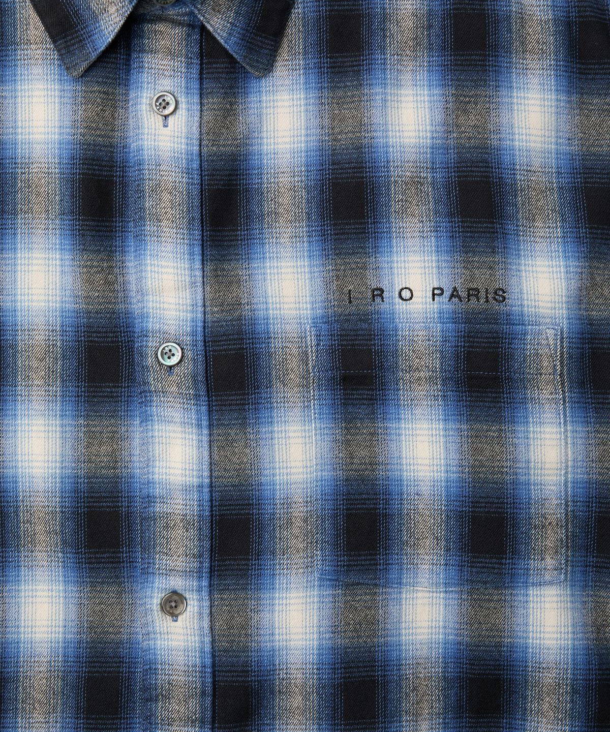 이로(IRO) Lierre 체크 셔츠 IQSFA26801BUX