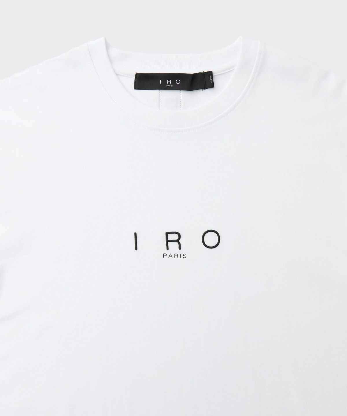 이로(IRO) Jaspe 로고자수 긴팔 티셔츠 IQTAA26701WHX