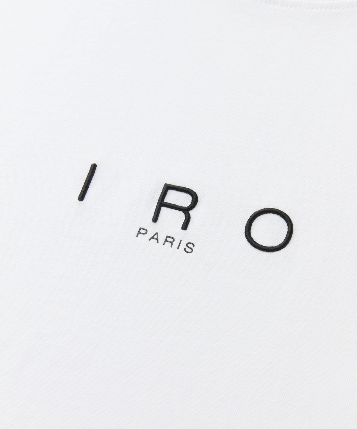 이로(IRO) Jaspe 로고자수 긴팔 티셔츠 IQTAA26701WHX