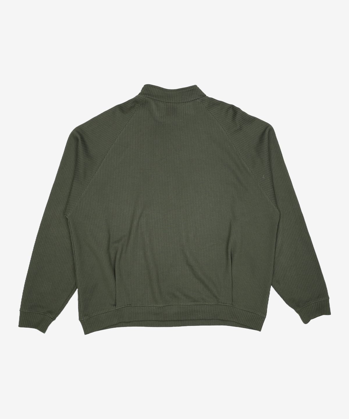 프리즘웍스(FRIZMWORKS) COZY HALF-ZIP KNIT _ OLIVE XL