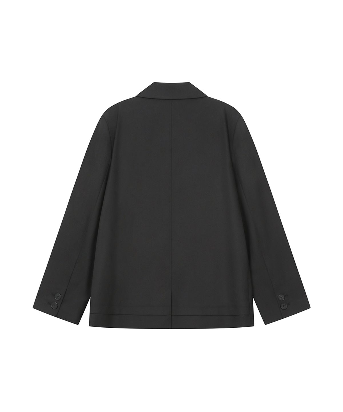 미세키서울(MISEKI SEOUL) Layered placket blazer BLACK