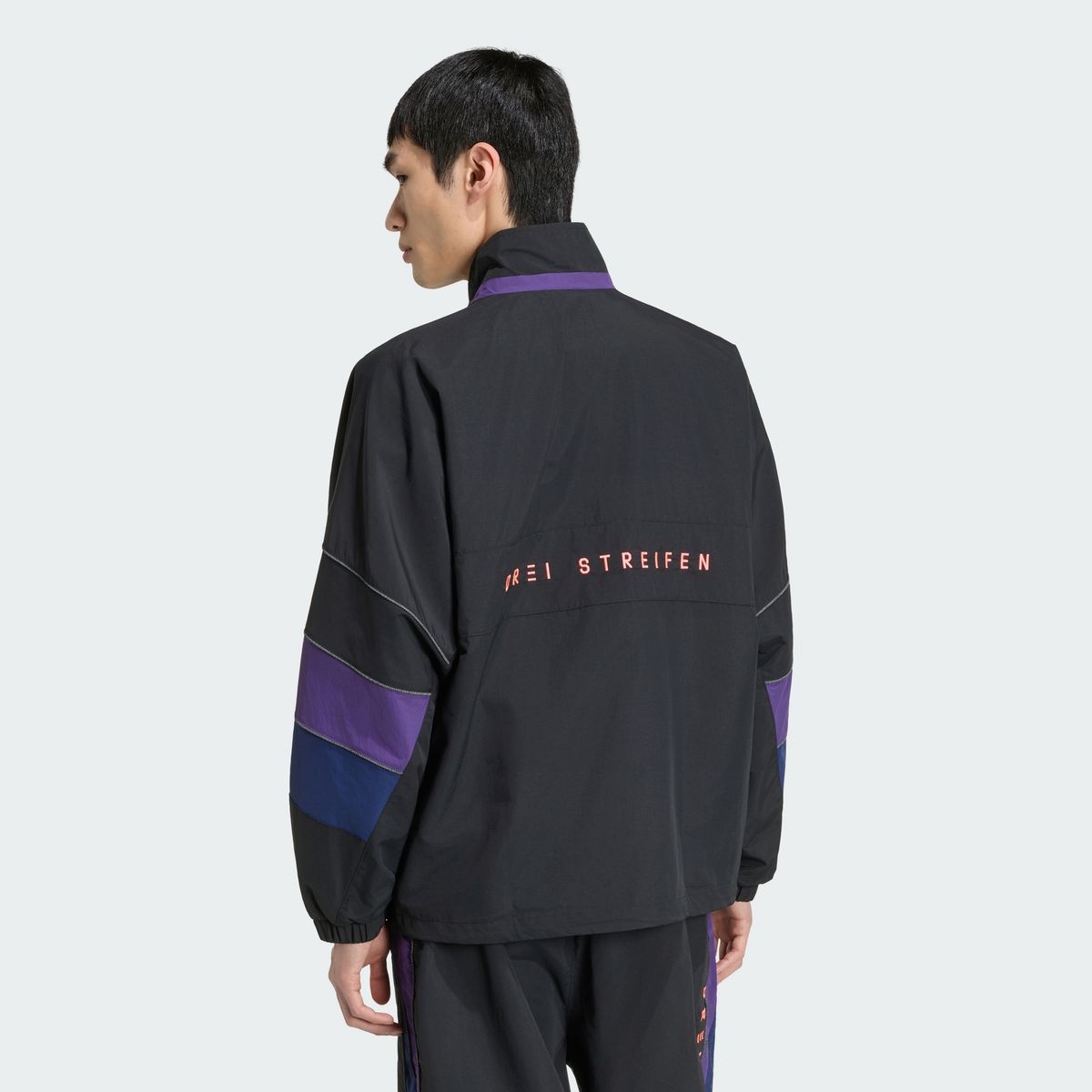 아디다스(ADIDAS) 브랜드 러브 루즈 핏 메쉬 라인드 우븐 재킷 KV5888