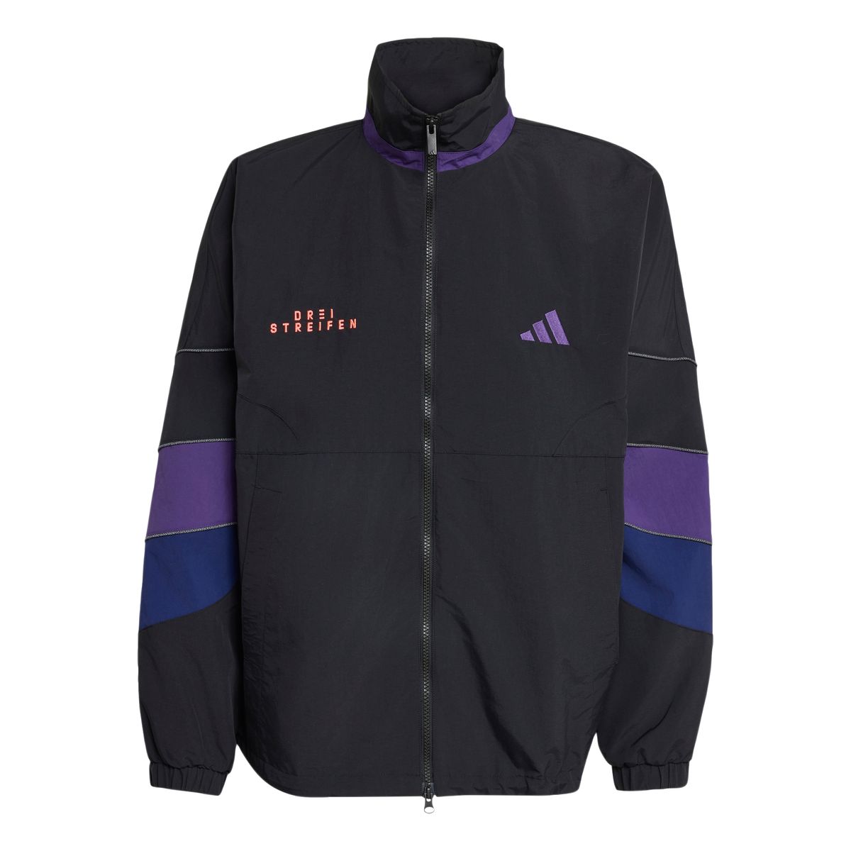 아디다스(ADIDAS) 브랜드 러브 루즈 핏 메쉬 라인드 우븐 재킷 KV5888