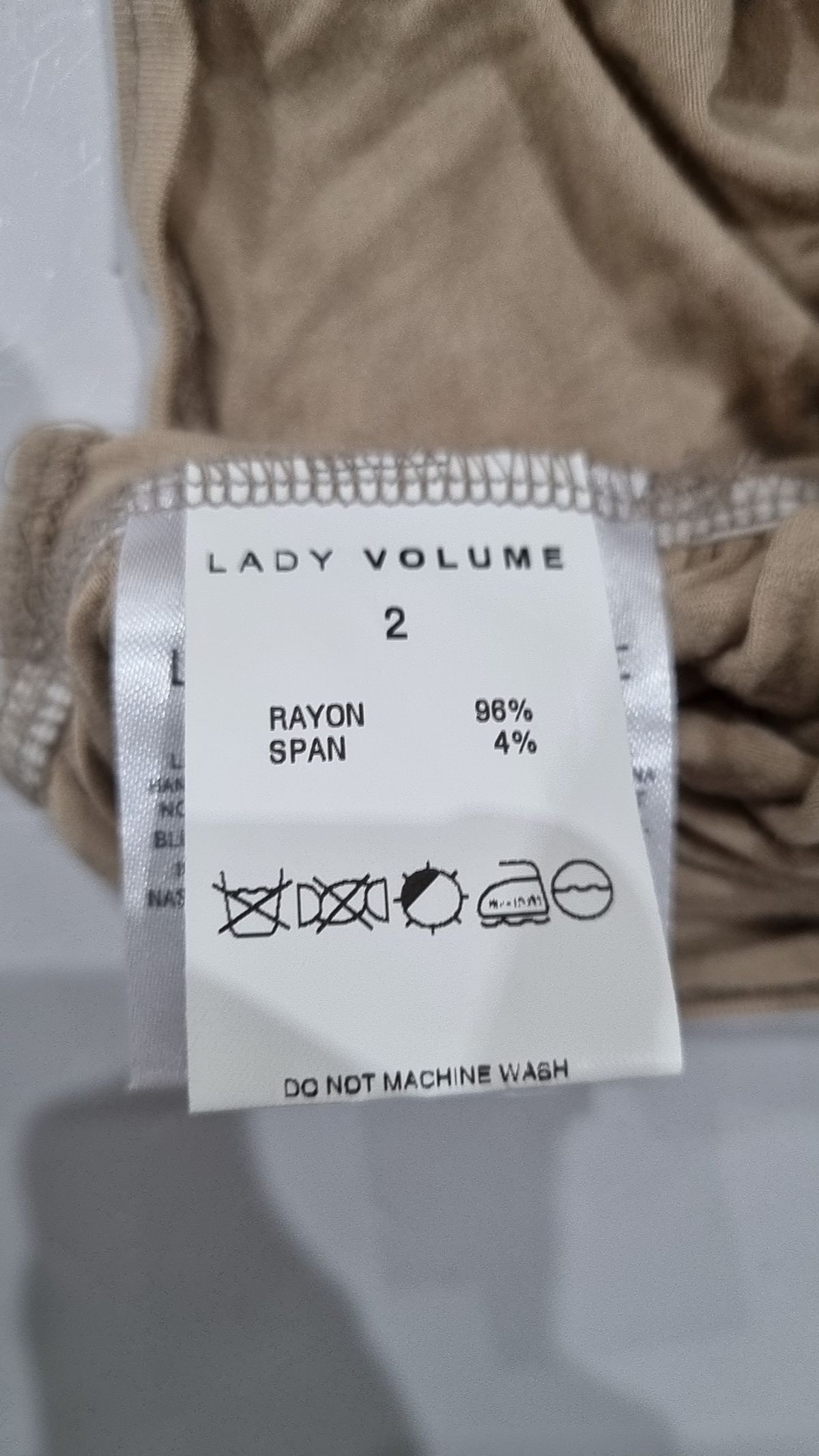 레이디 볼륨(LADY VOLUME) 긴소매 티셔츠 2