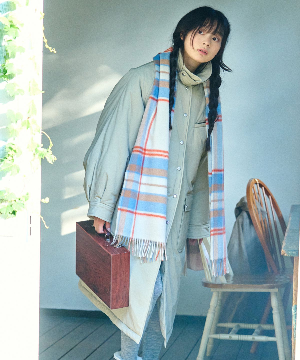 락피쉬웨더웨어(ROCKFISH WEATHERWEAR) RAGLAN PADDED COAT - 2 colors