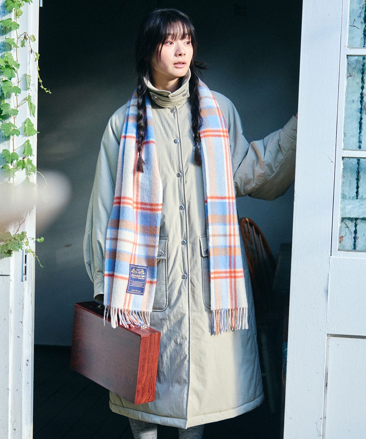 락피쉬웨더웨어(ROCKFISH WEATHERWEAR) RAGLAN PADDED COAT - 2 colors