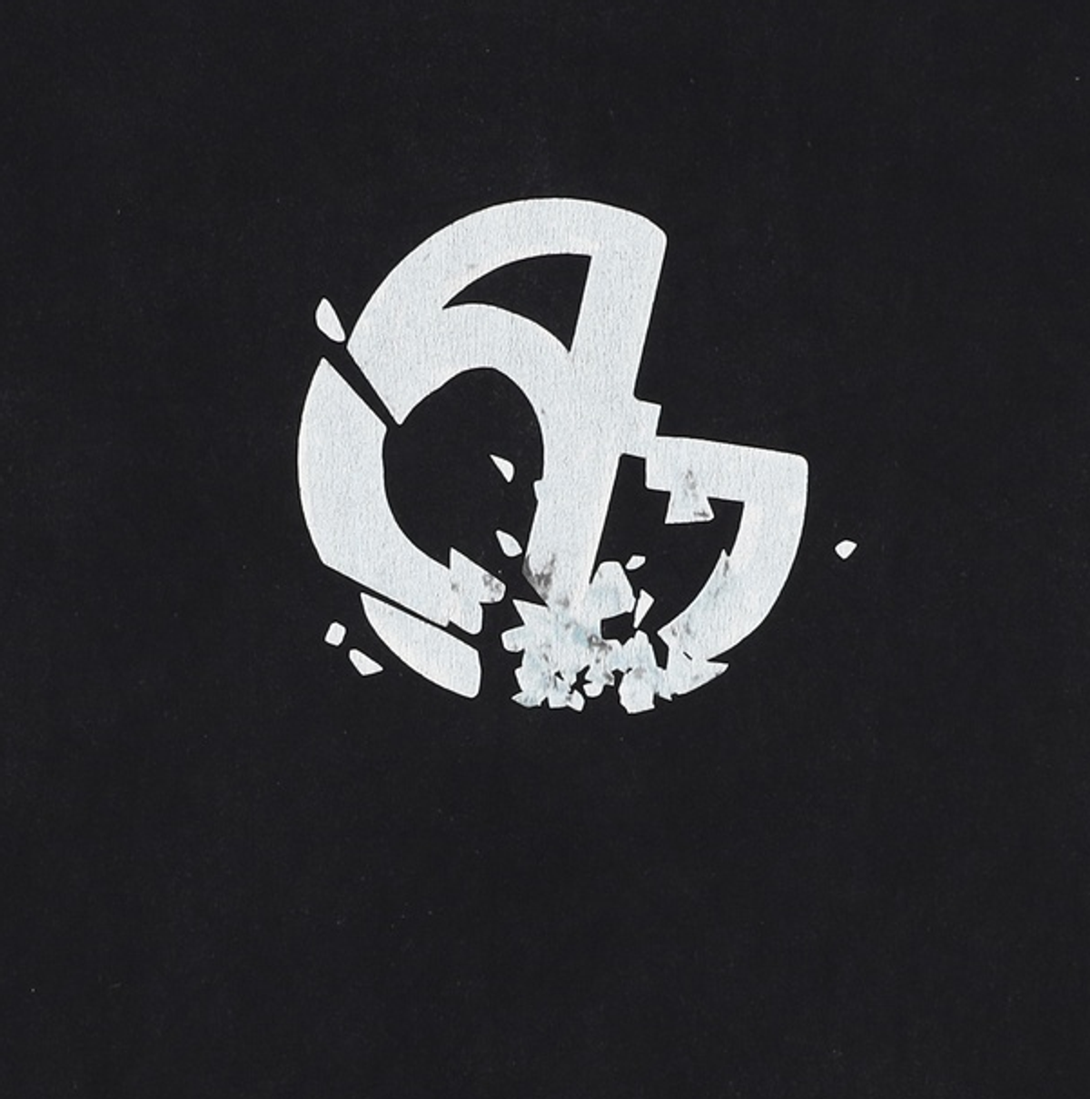 노매뉴얼(NOMANUAL) ICE SYMBOL T-SHIRT - BLACK 100