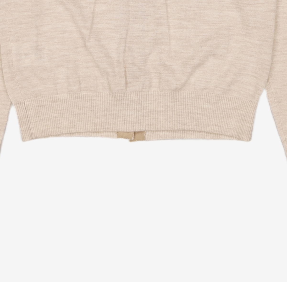 코텔로(KOTELO) Wool Simbol Point Roundneck Cardigan  Sand Beige M