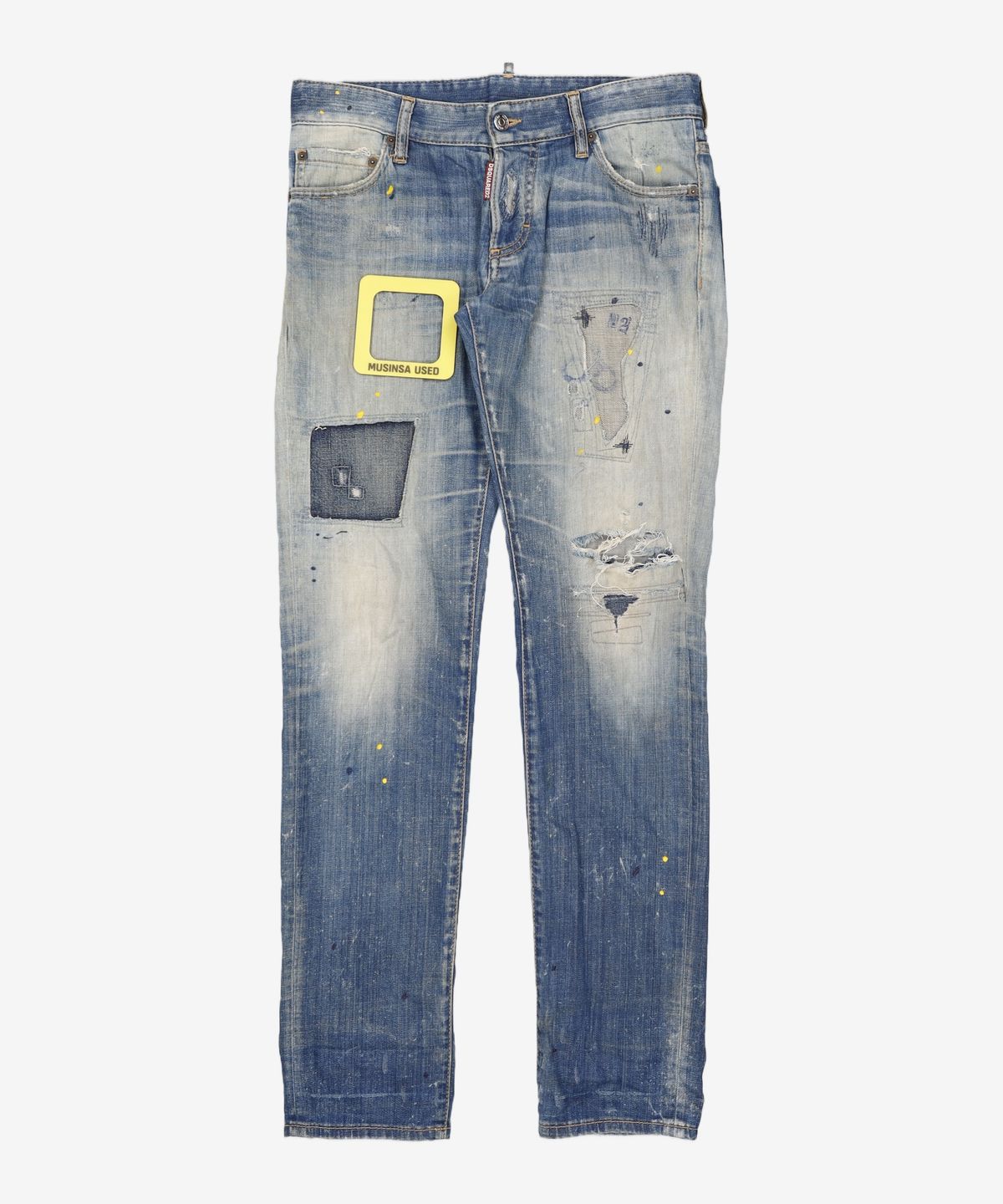 디스퀘어드2(DSQUARED2) 청/데님 팬츠 46