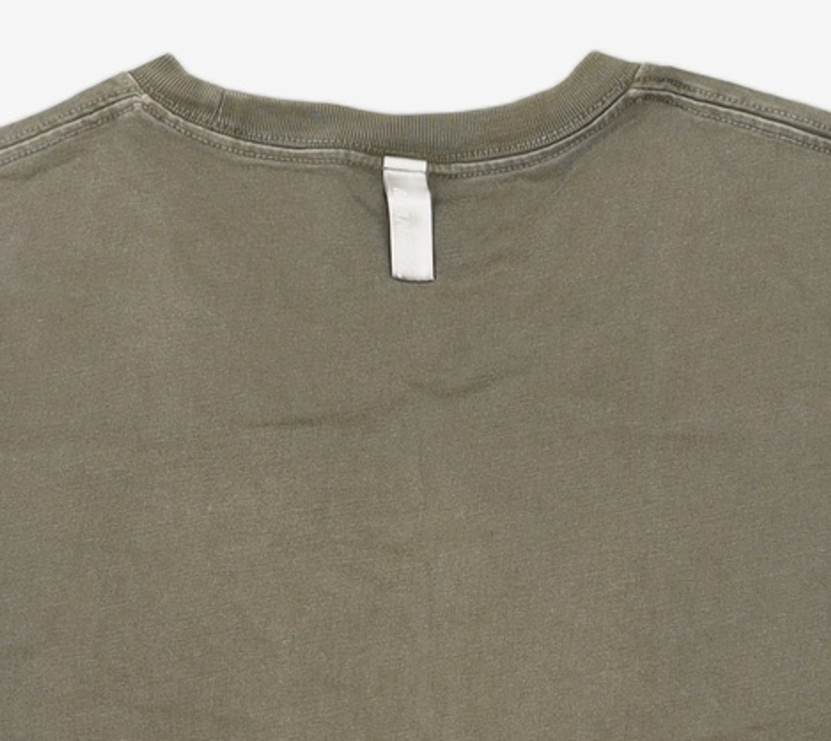 노매뉴얼(NOMANUAL) BLACK LETTER T-SHIRT - KHAKI L