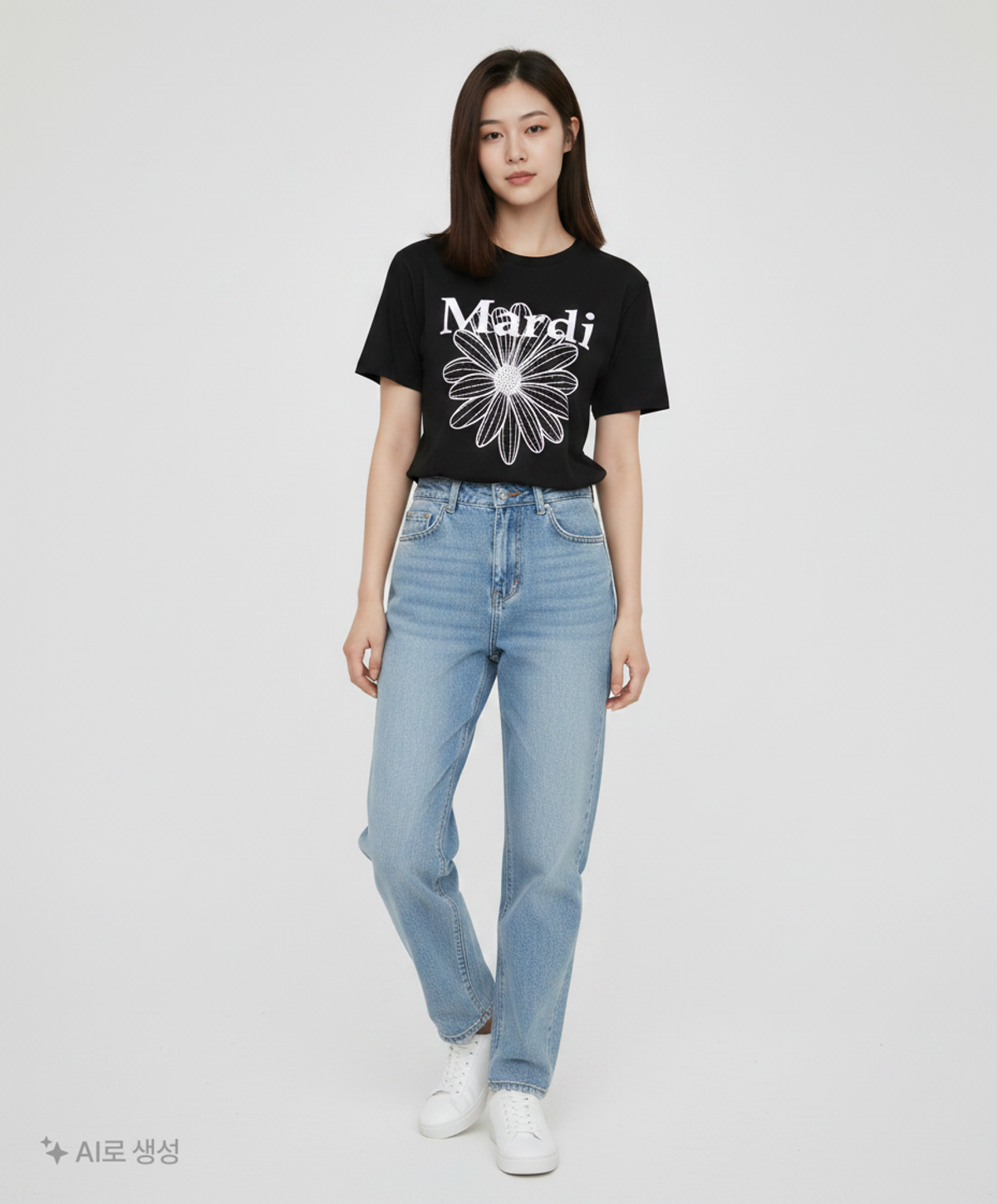 마르디 메크르디(MARDI MERCREDI) 반소매 티셔츠 ONE SIZE