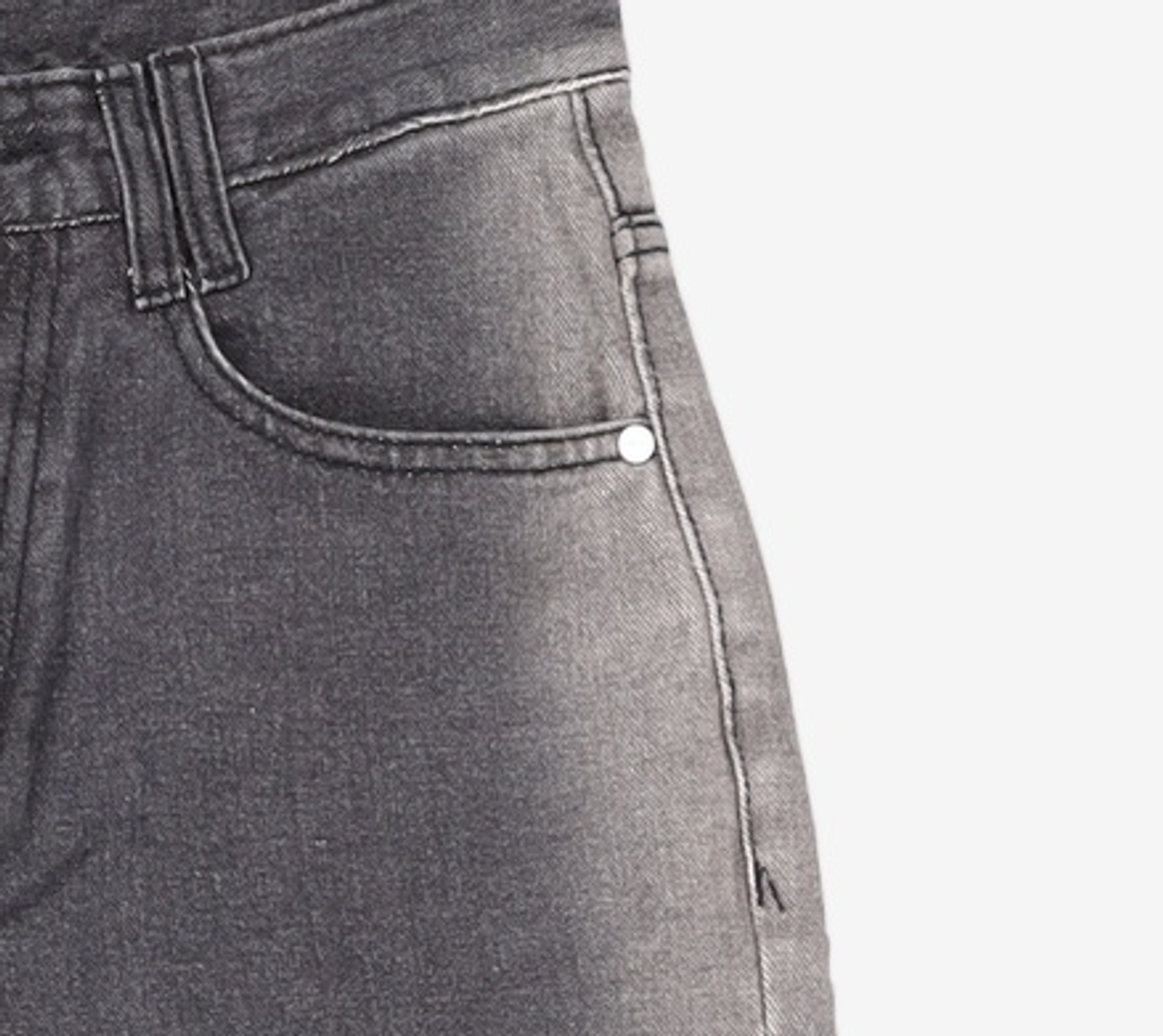 데케트(DECET) Mid Rise Wide Jeans DCPT027BlackCenter 28