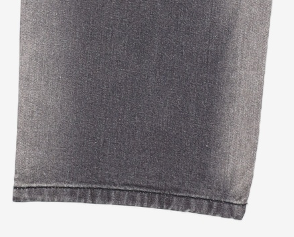 데케트(DECET) Mid Rise Wide Jeans DCPT027BlackCenter 28
