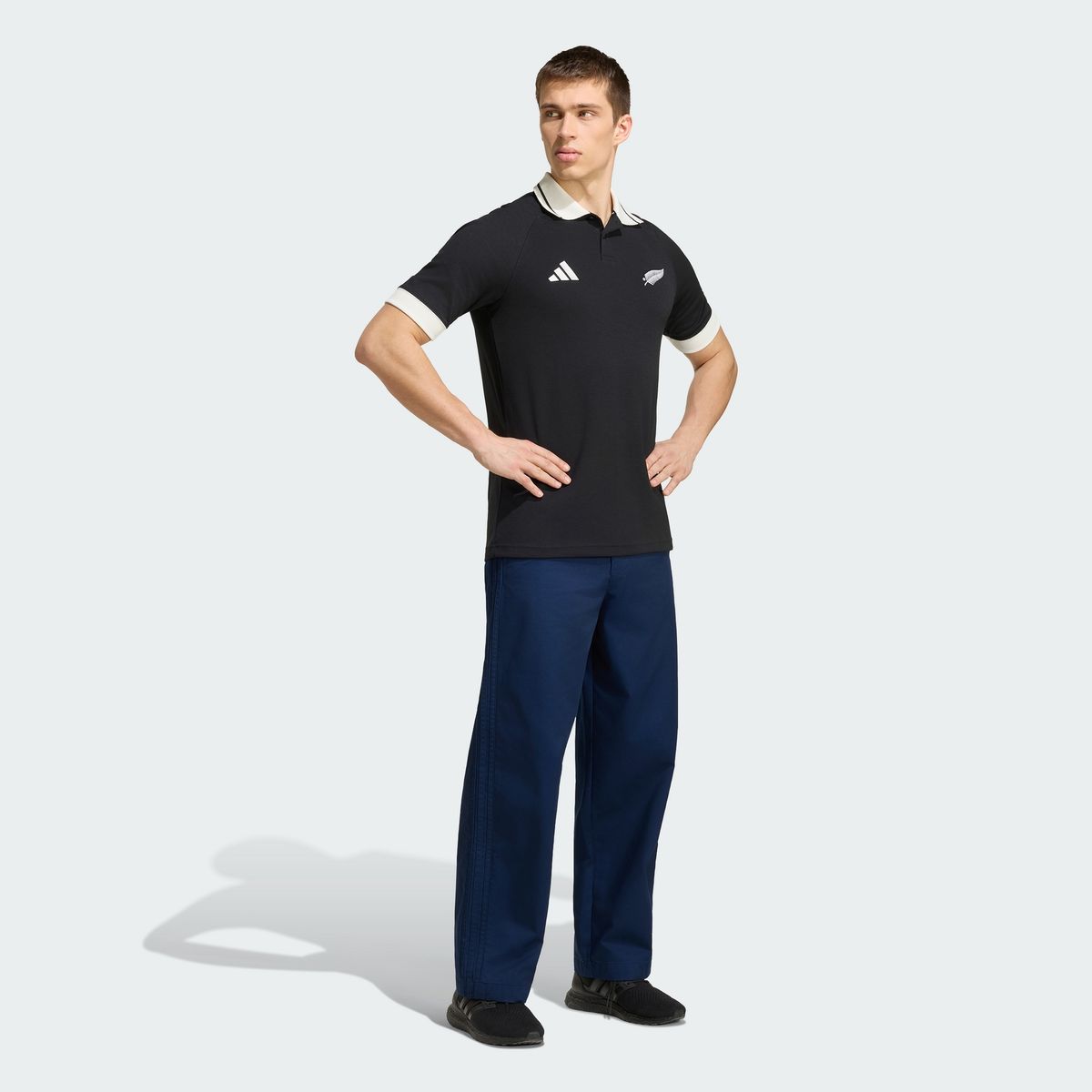 아디다스(ADIDAS) 올블랙스 레저웨어 폴로 셔츠 KQ8185