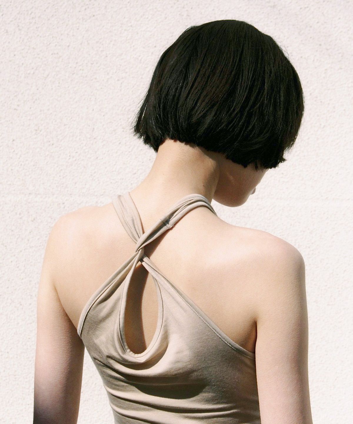모링가(MORINGA) Twist Tank Top Oat