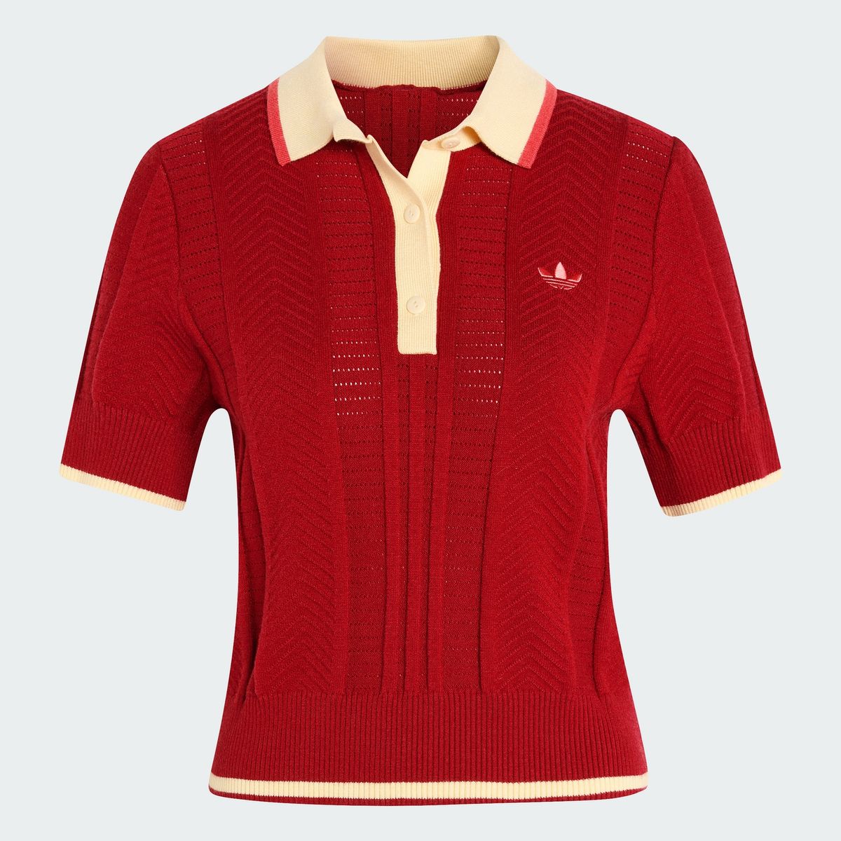 아디다스(ADIDAS) 케이블 니트 칼리 티 폴로 KR7060