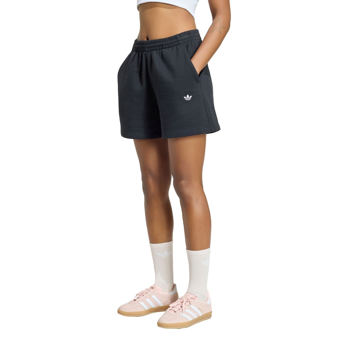 아디다스(ADIDAS) 에센셜 프렌치 테리 쇼츠 KR3604