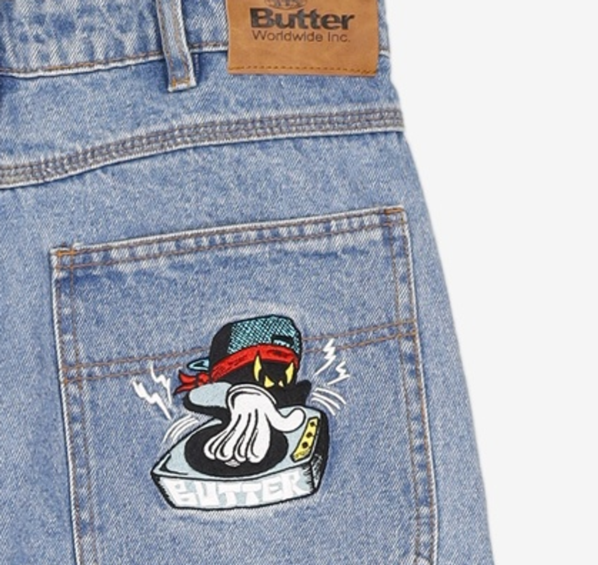 버터(BUTTER) 청/데님 팬츠 28