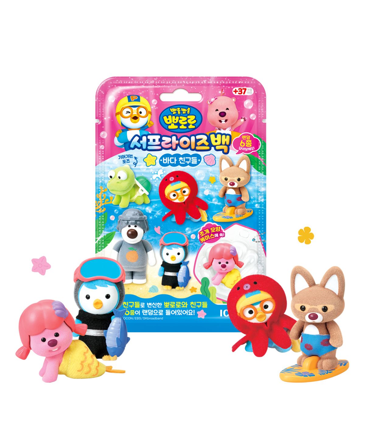 뽀로로(PORORO) [세트] 뽀로로와 친구들 서프라이즈백 시즌4 1박스(18개입)