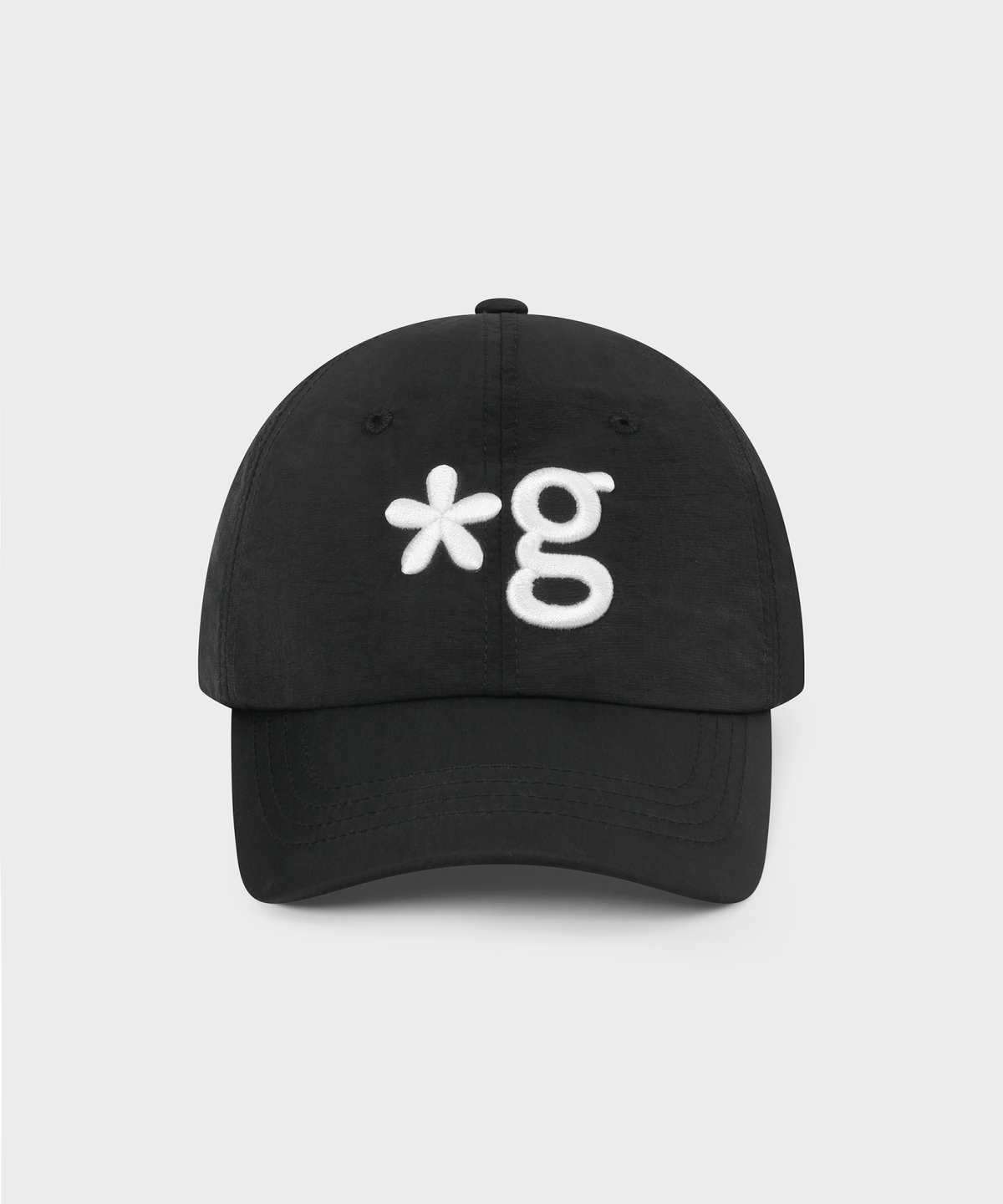 글런든(GRUNDEN) NYLON LOGO CAP (BLACK)_G26EUHBC04BK