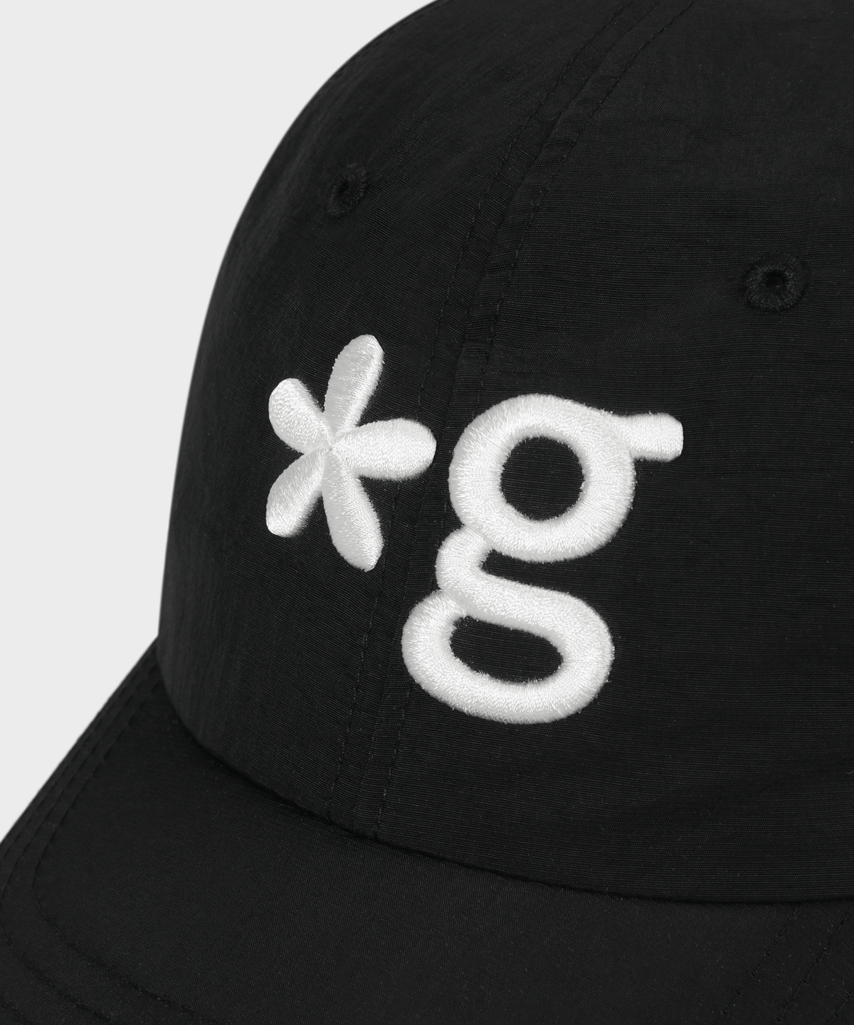 글런든(GRUNDEN) NYLON LOGO CAP (BLACK)_G26EUHBC04BK