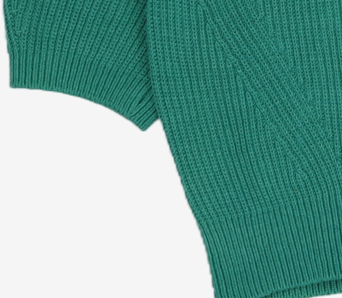아위(AHWE) Collar Half Zip-up Knit_GREEN FREE