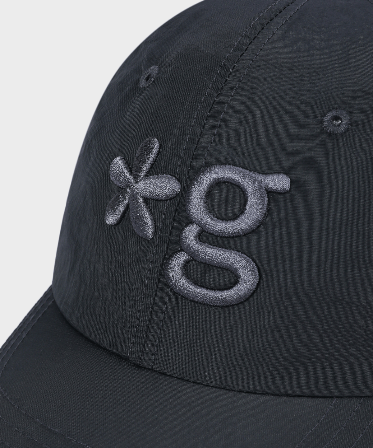 글런든(GRUNDEN) NYLON LOGO CAP (CHARCOAL)_G26EUHBC04CH