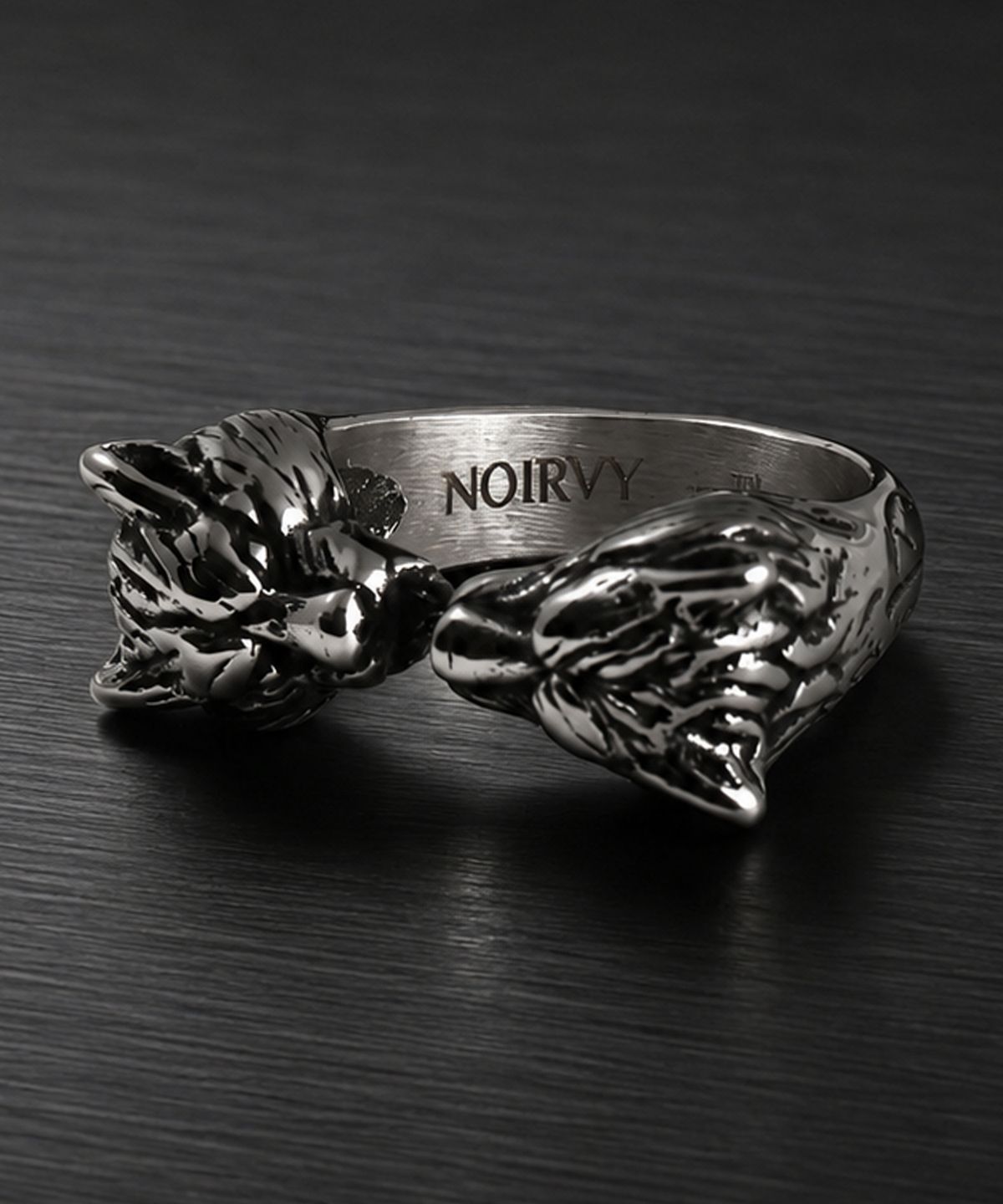 노이르비(NOIRVY) NR-308 타이거 브릿지 서지컬 링