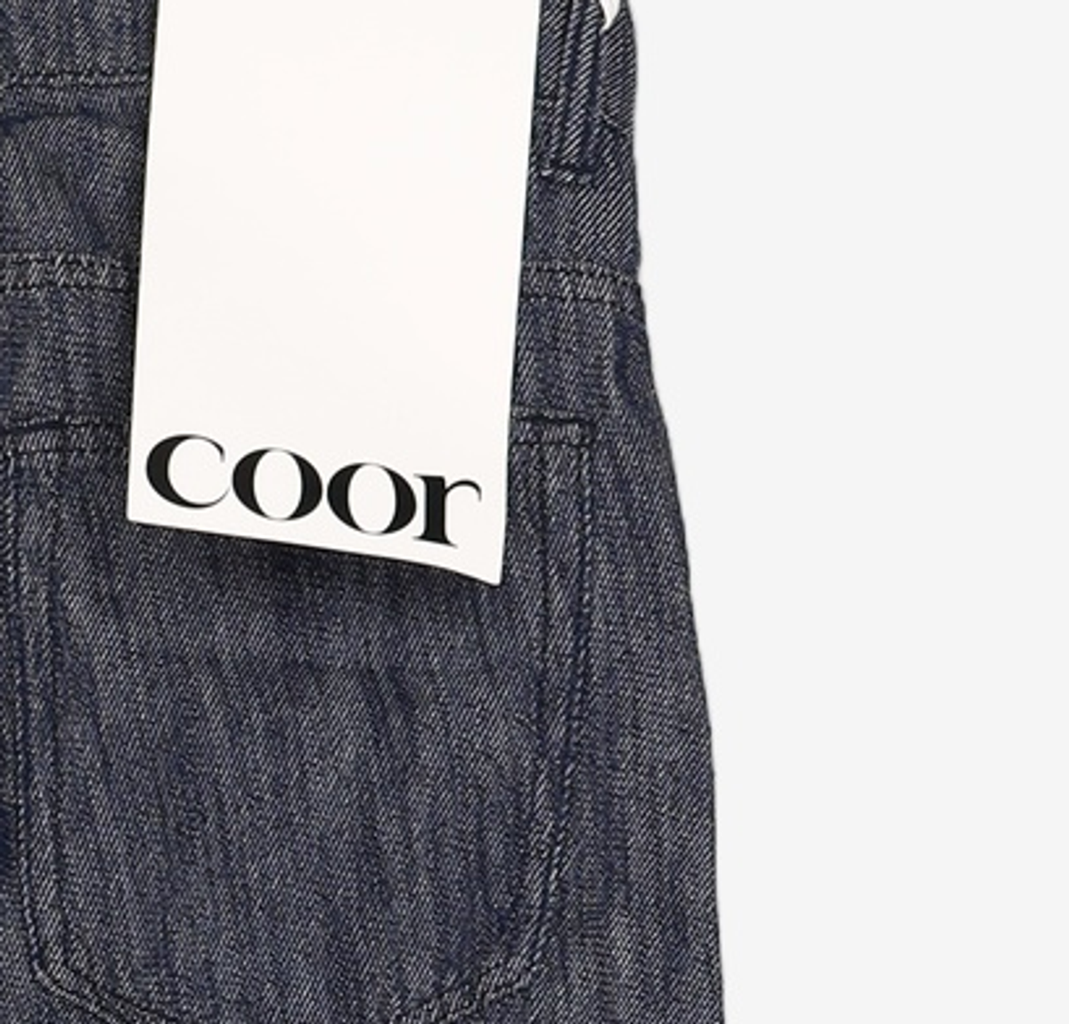 쿠어(COOR) 청/데님 팬츠 M