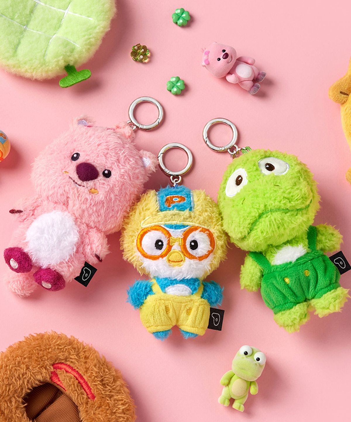 뽀로로(PORORO) 뽀로로 봉제 키링 (3종/택1)