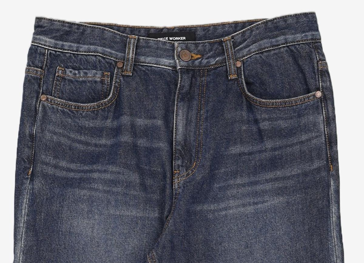 피스워커(PIECE WORKER) Mild Blue / Semi Wide 30