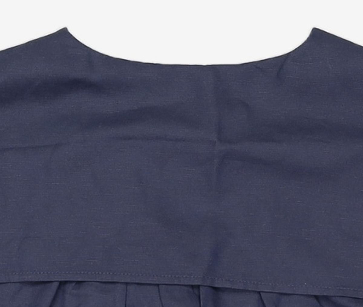 오이아우어(OIAUER) Double Button Sailor Blouse in Navy M