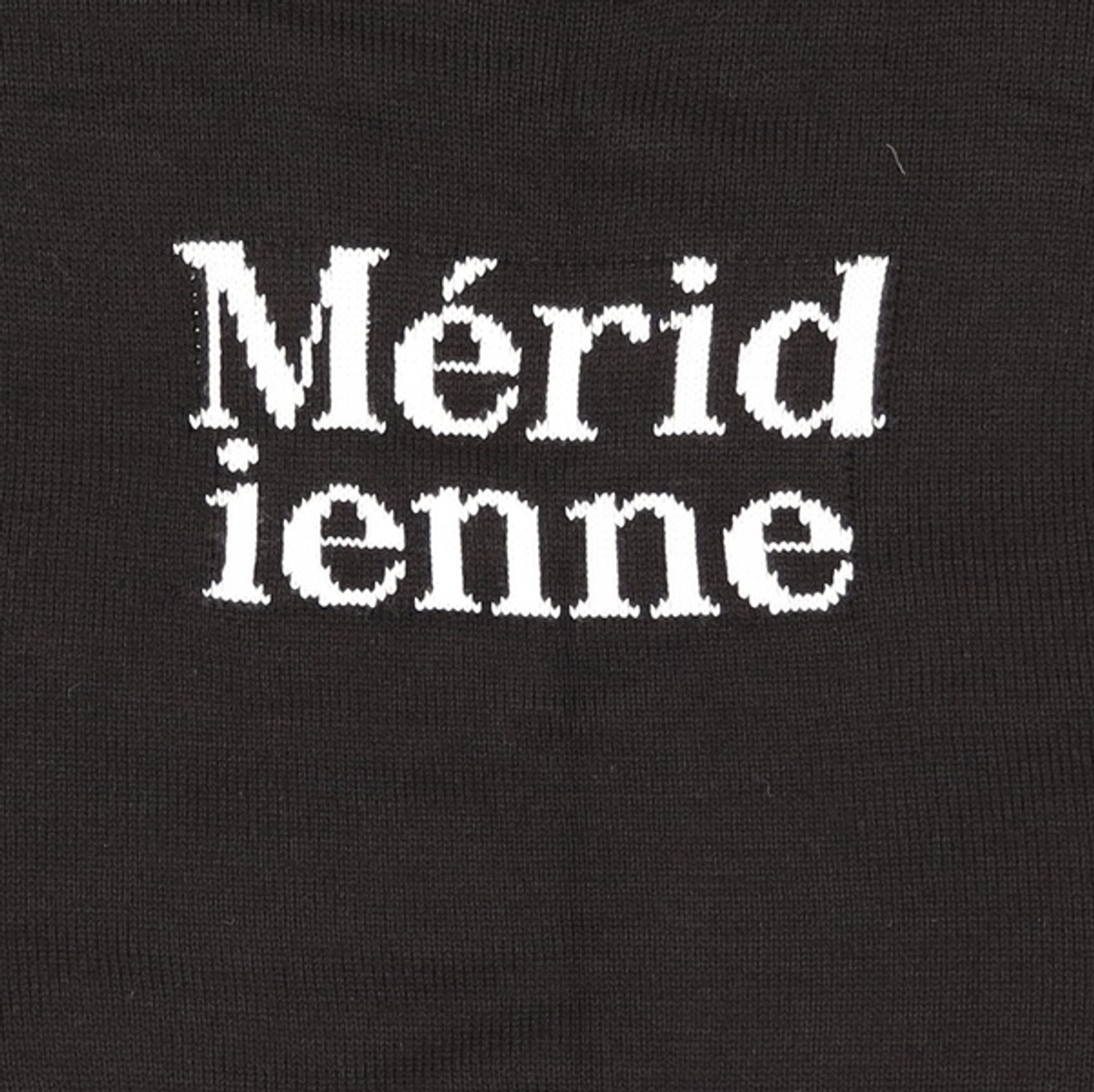 에스에스알엘(SSRL) meridienne crew neck knit / black L