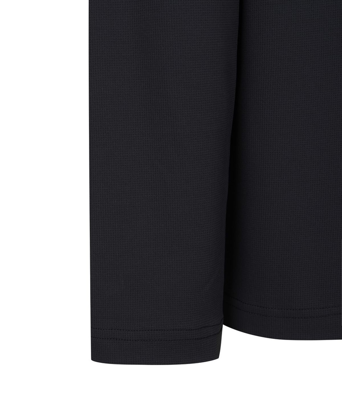디스커버리 익스페디션(DISCOVERY EXPEDITION) 남성 미니와플 긴팔티 (BLACK)