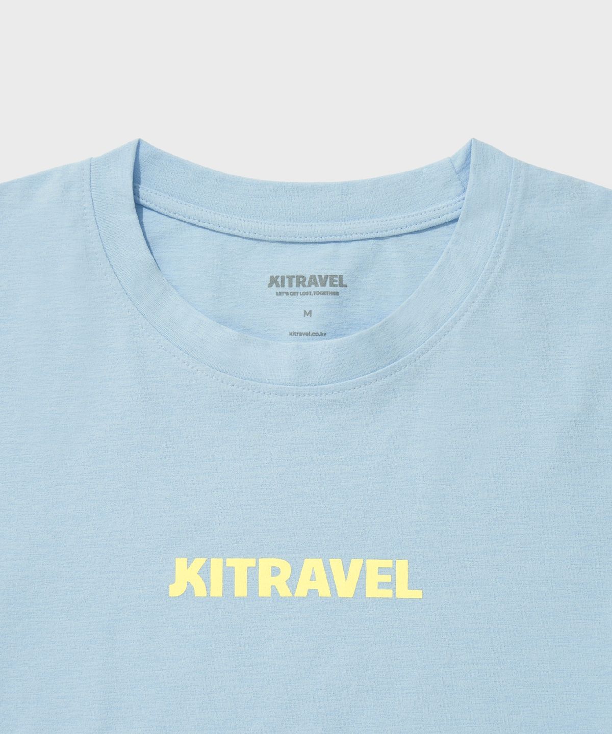 키트래블(KITRAVEL) 산들 클래식 로고티 (스카이블루)